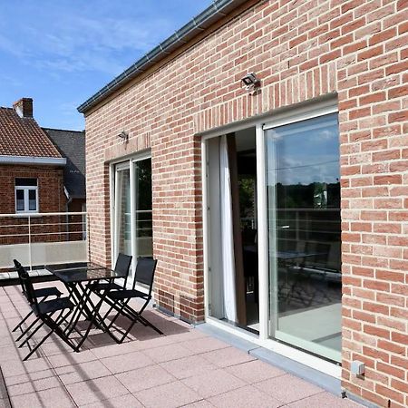 Loft En Duplex Avec Terrasse 3 Chambres Proche Pairi Daiza Mons Exterior foto